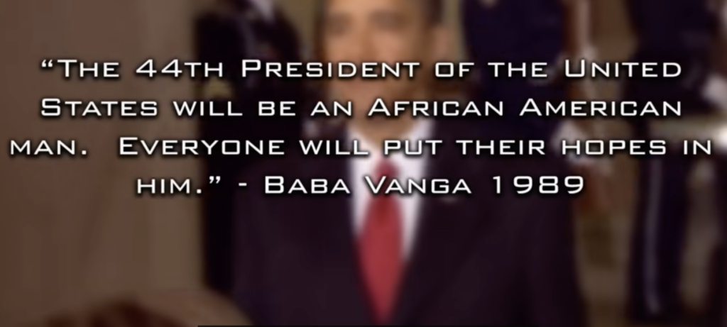 Baba Vanga prediction about Barack Obama